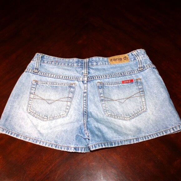Vintage Zana-Di High-Waisted Denim Shorts - Size 9/10 - 90s Fashion, Retro Style - Picture 4 of 9